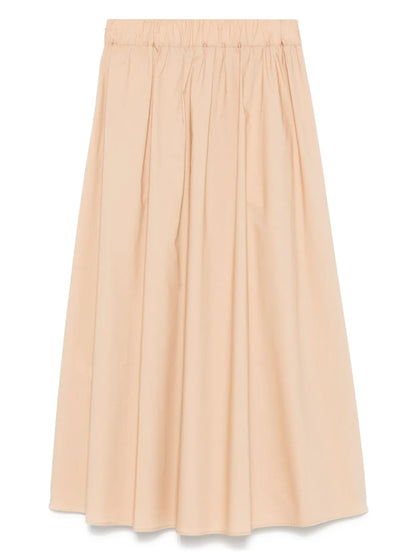 Poplin Midi Skirt