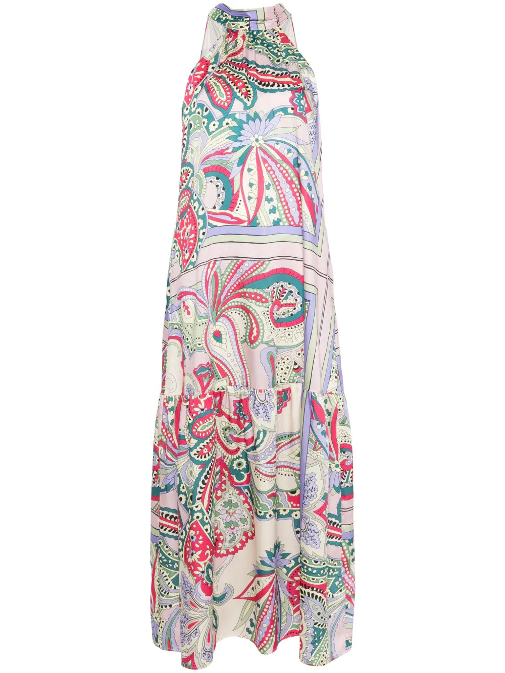 Floral-Print Maxi Dress