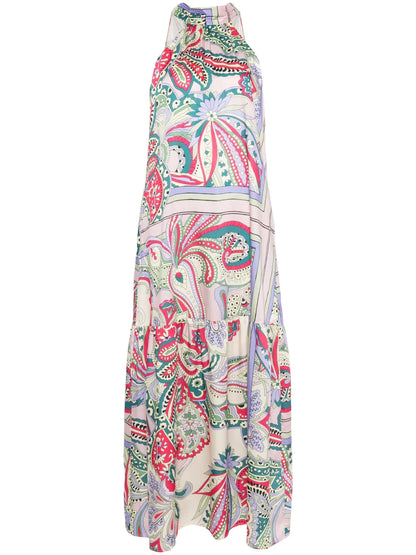 Floral-Print Maxi Dress