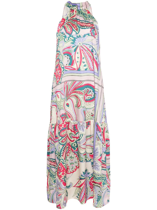 Floral-Print Maxi Dress