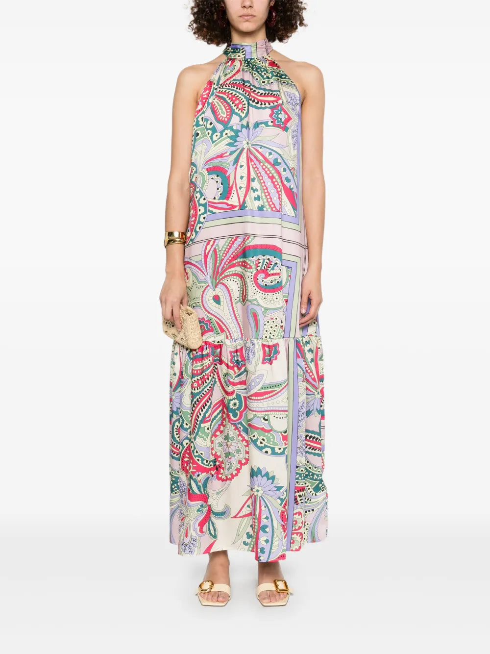 Floral-Print Maxi Dress