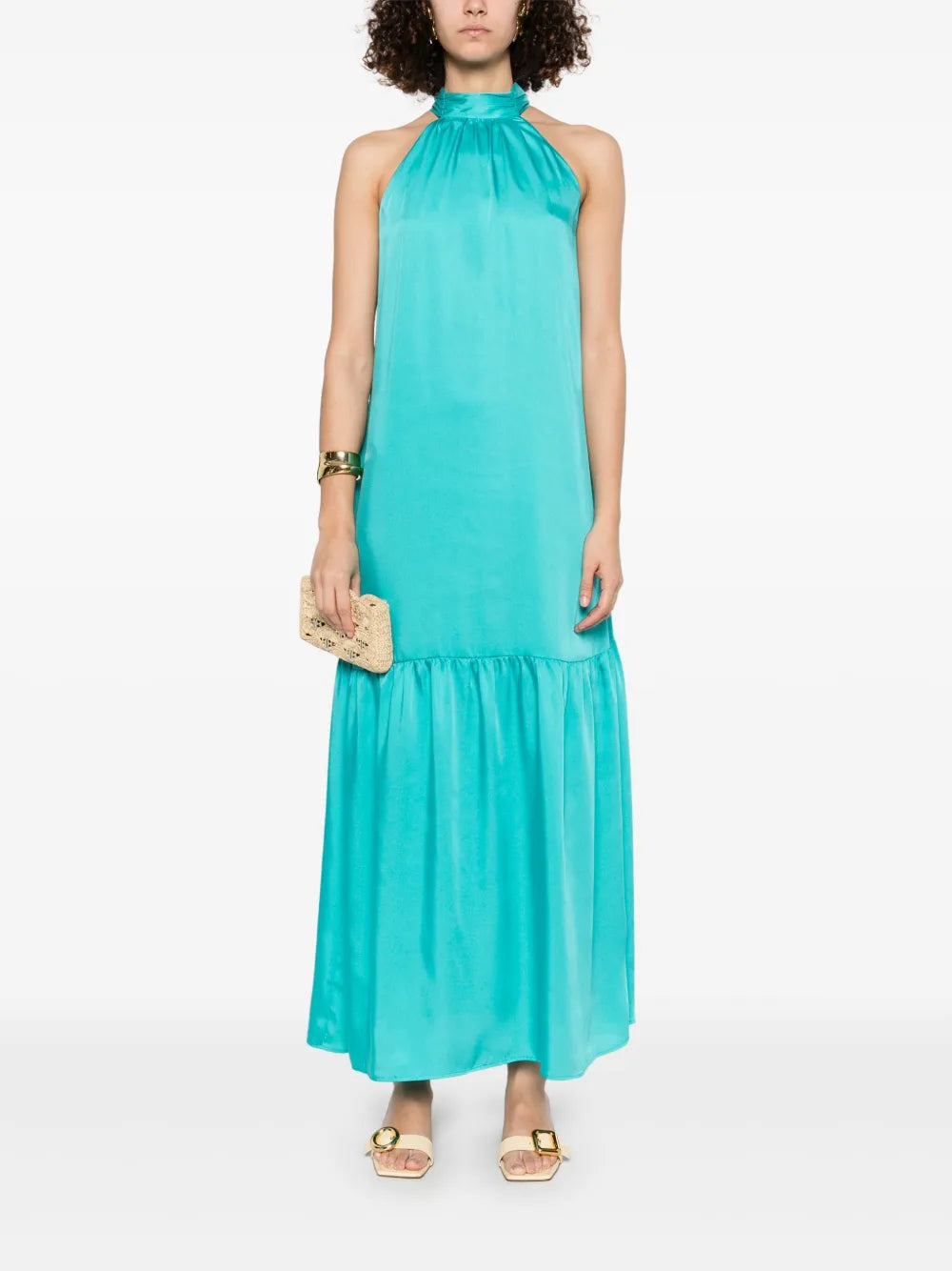 Satin Maxi Dress