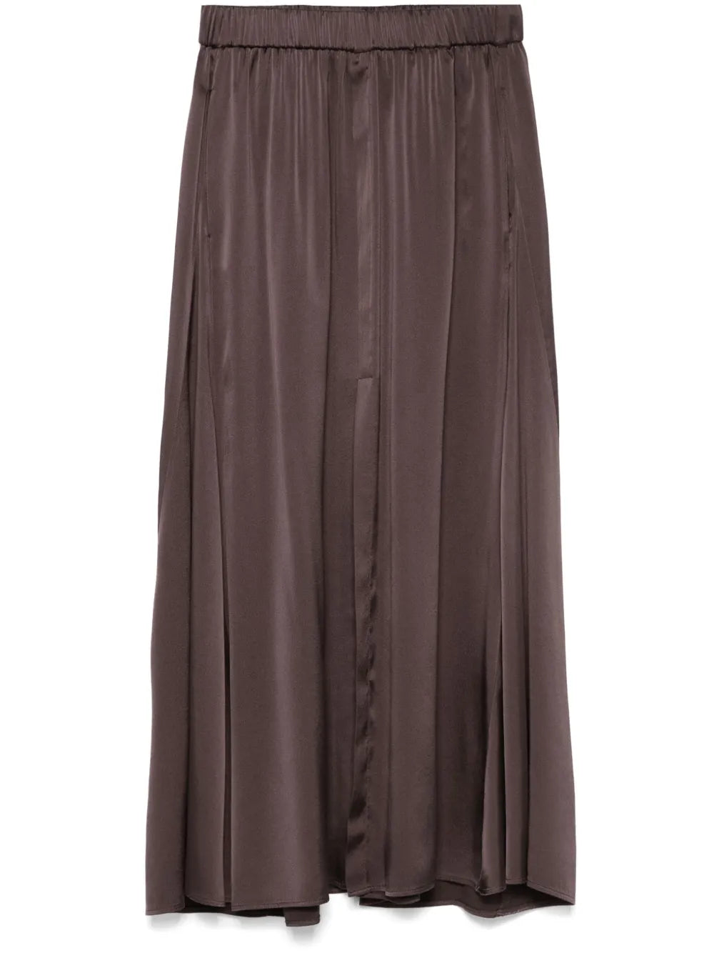 Satin Midi Skirt