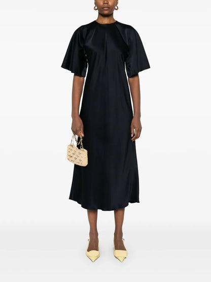 Satin Midi Dress