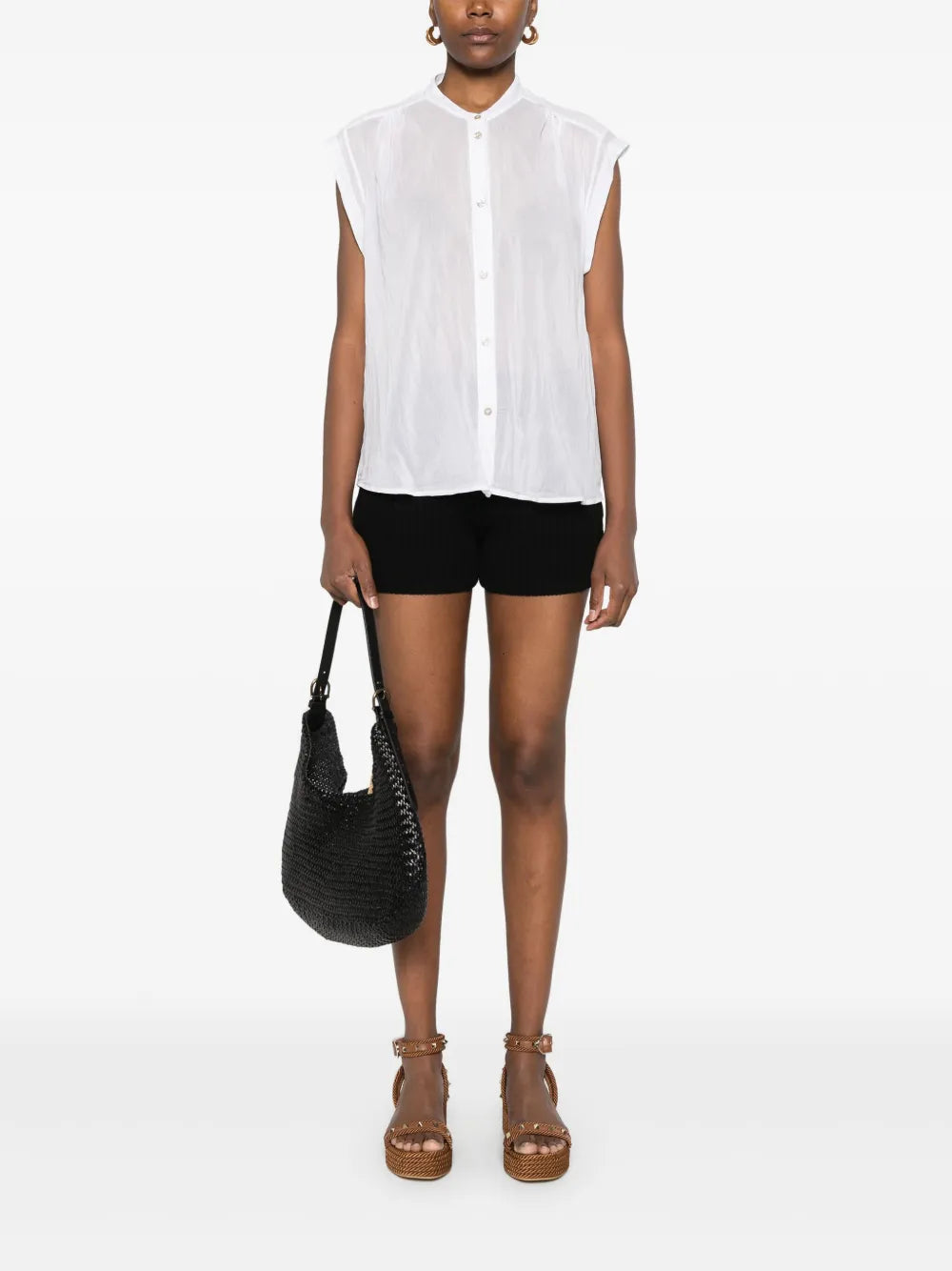 Short-Sleeve Blouse