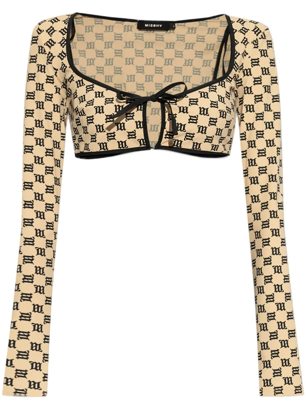 Monogram Crop Top