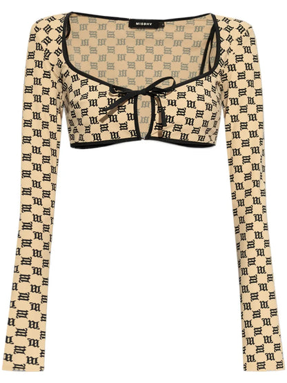 Monogram Crop Top