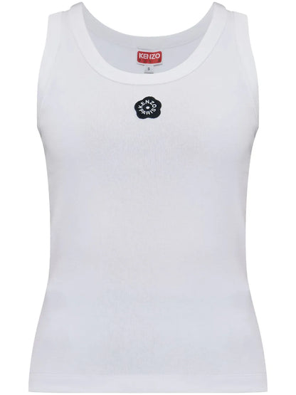 Stretch-Cotton Tank Top