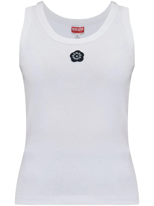 Stretch-Cotton Tank Top