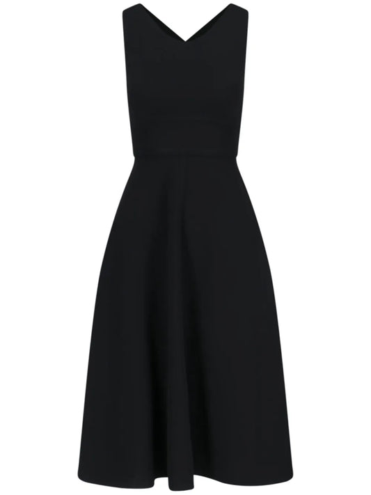 Crepe Maxi Dress