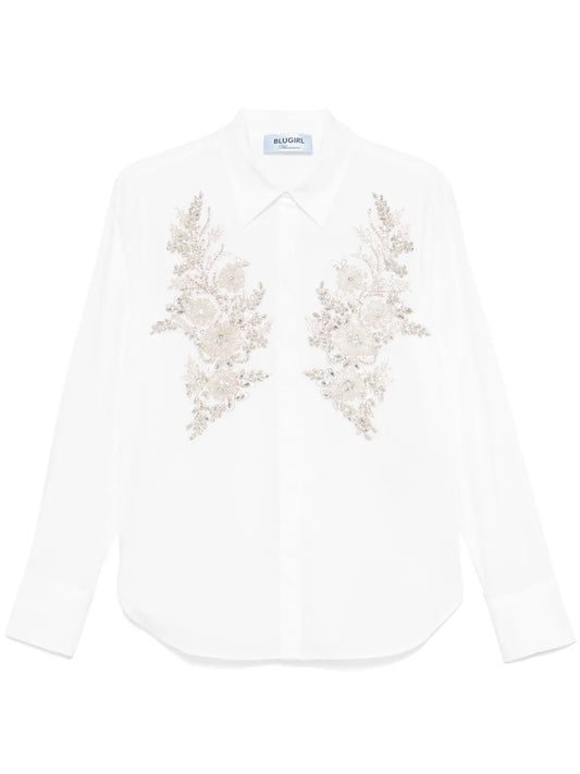 Crystal-Embellished Shirt