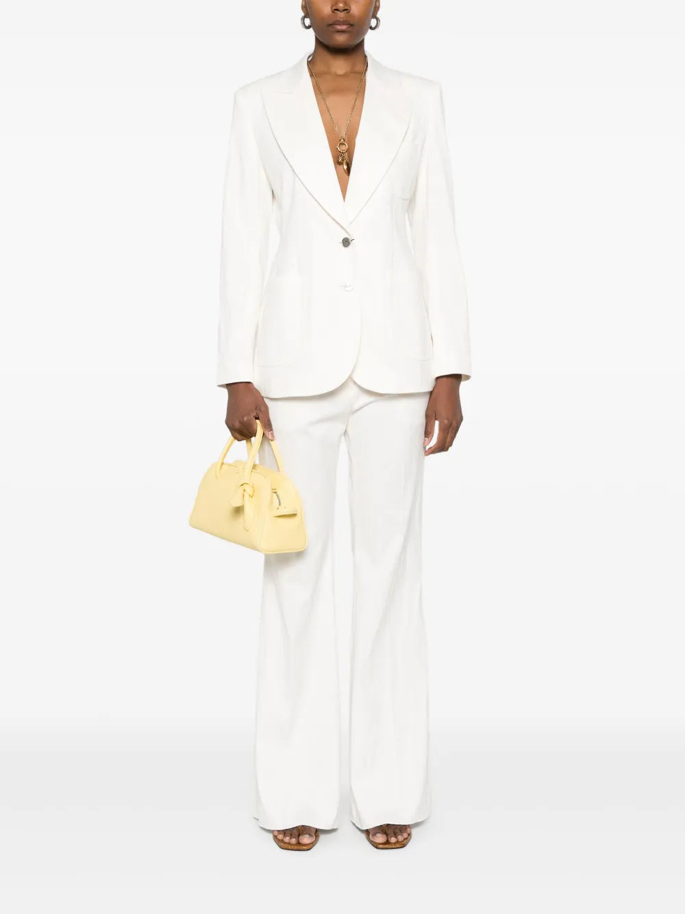 Paisley-Jacquard Trousers