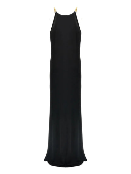 Herringbone-Chain Gown