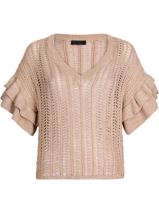 Fine-Knit T-Shirt