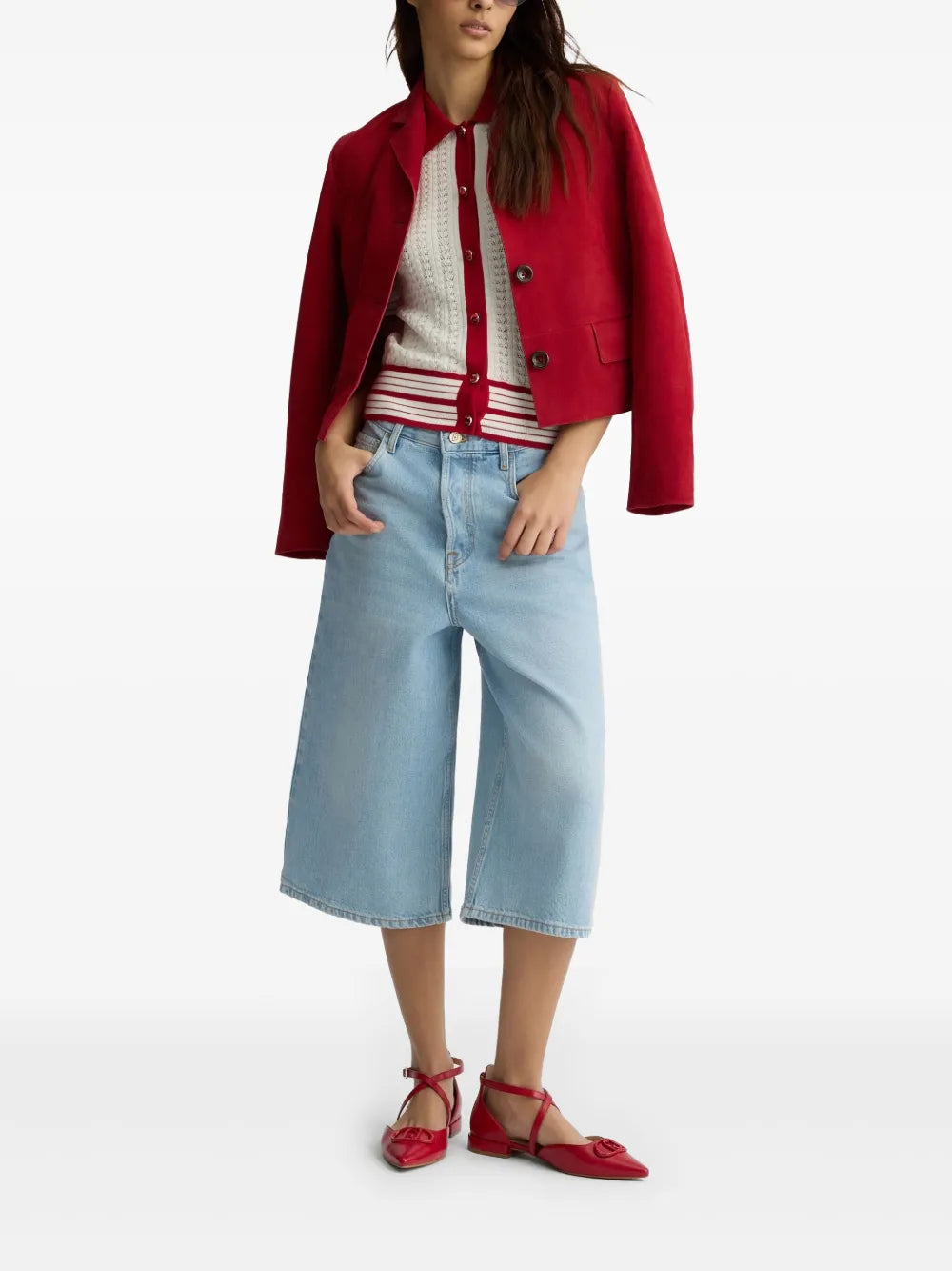 Two-Tone Cardigan