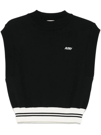 Crew-Neck Vest