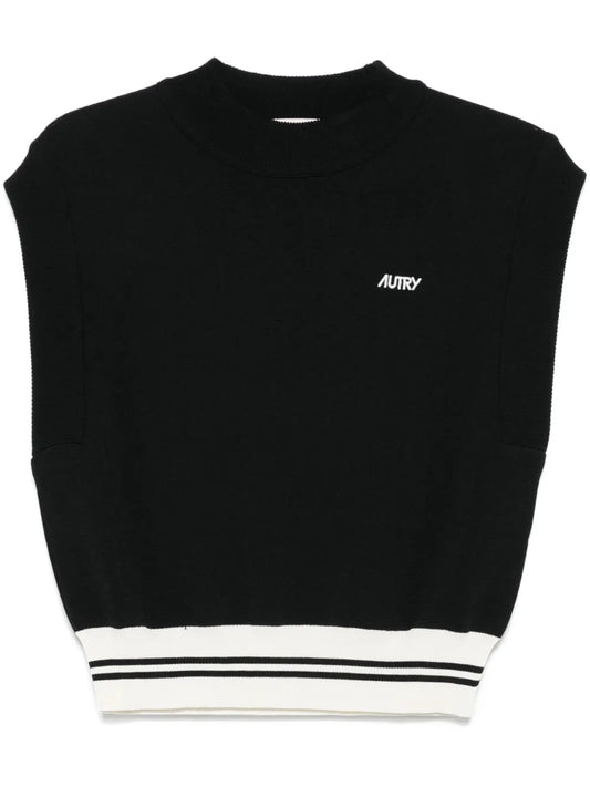 Crew-Neck Vest