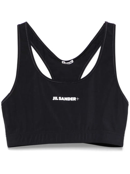 Logo-Print Sports Bra