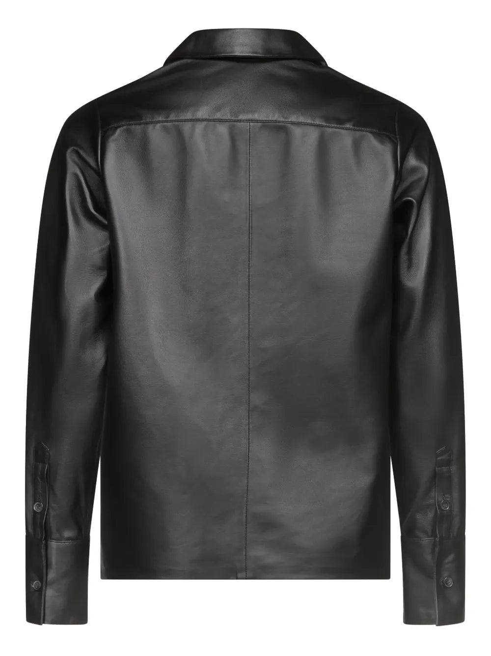 Alan Leather Shirt