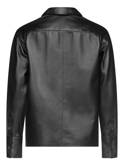 Alan Leather Shirt