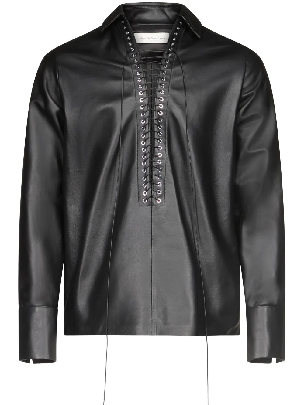 Alan Leather Shirt