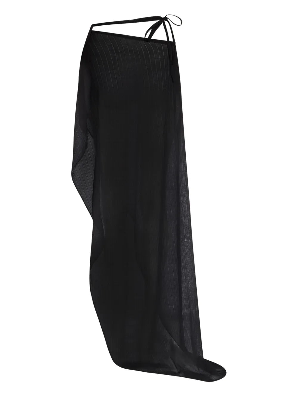 Draped Maxi Skirt
