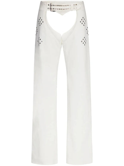 Stud-Detailing Trousers