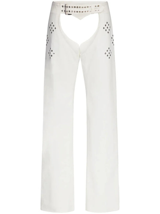 Stud-Detailing Trousers