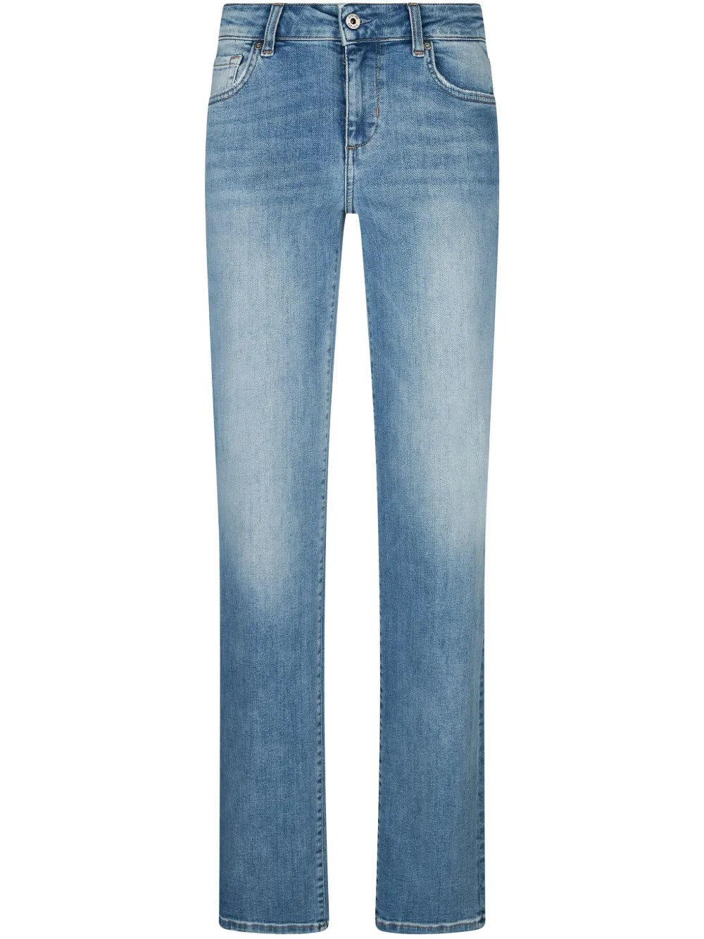 Low-Rise Straight-Leg Jeans