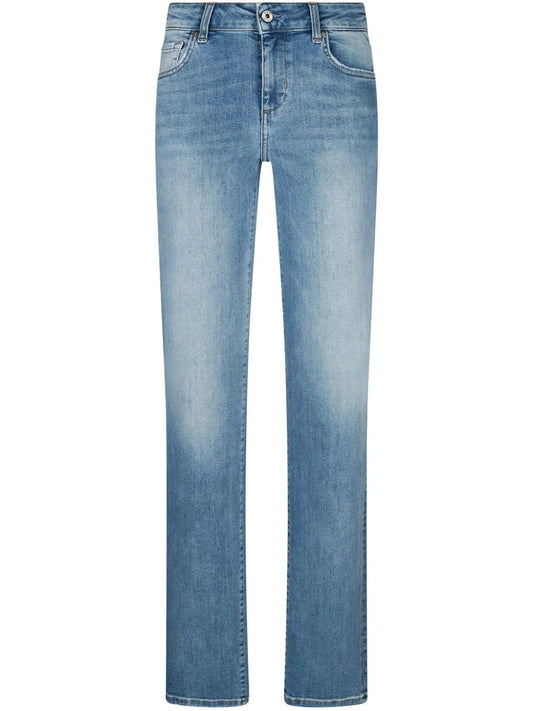 Low-Rise Straight-Leg Jeans