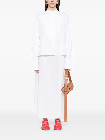Organic-Cotton Poplin Shirt