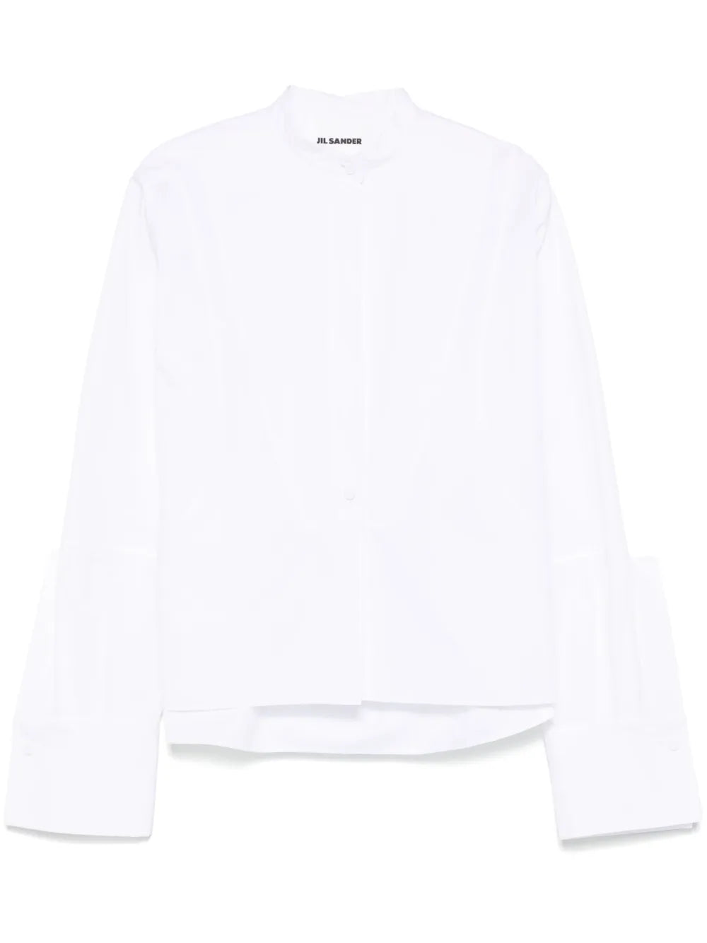 Organic-Cotton Poplin Shirt