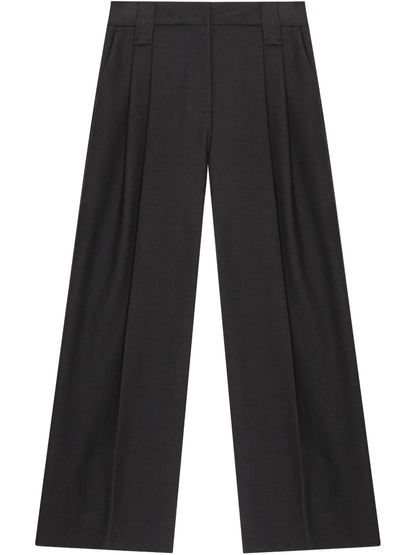 Pleat-Detail Trousers