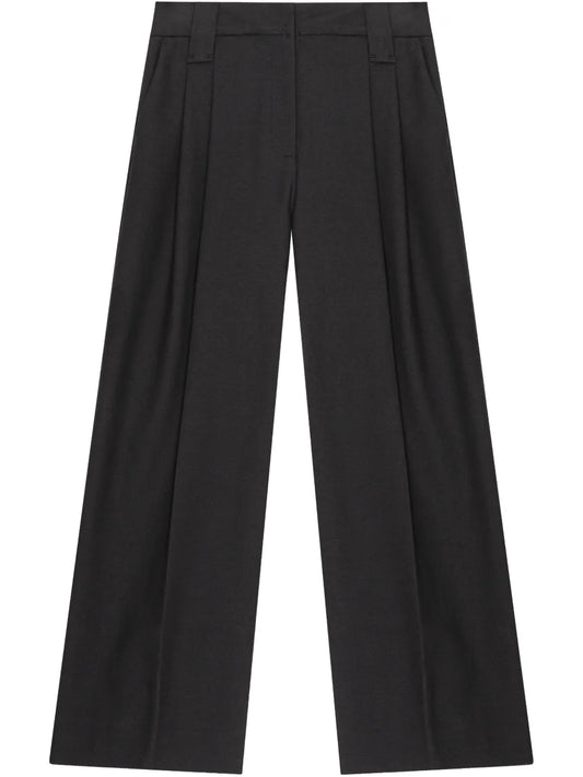 Pleat-Detail Trousers