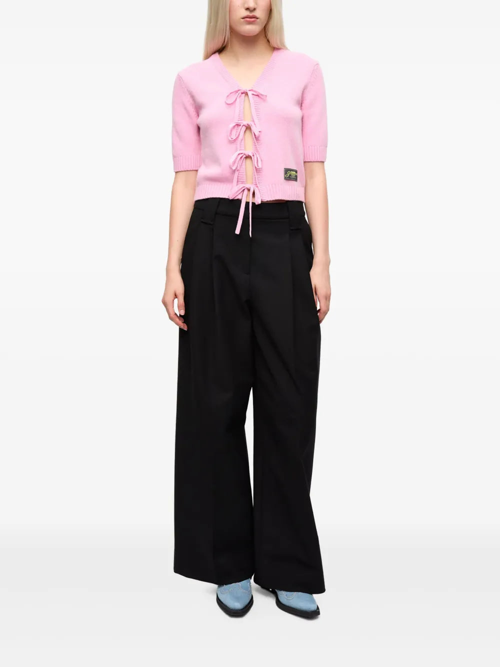 Pleat-Detail Trousers