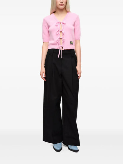 Pleat-Detail Trousers