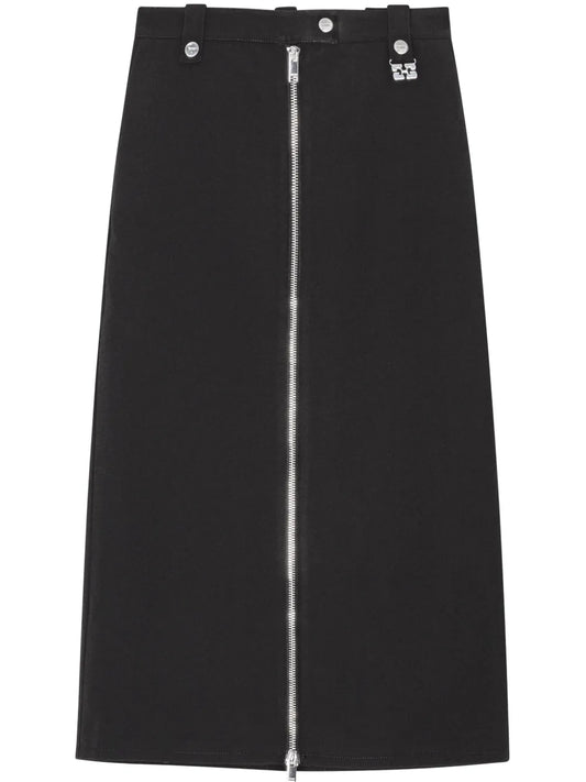Zip-Up Skirt