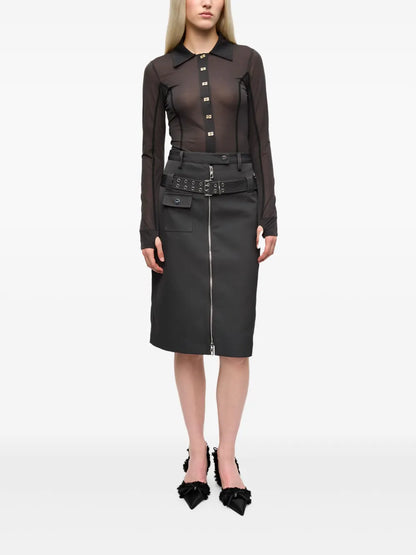 Belted Skirt