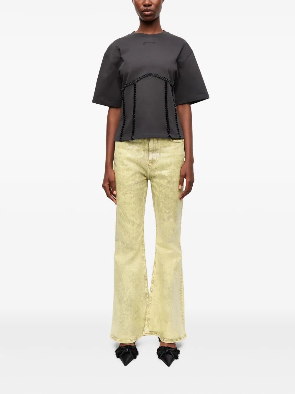 Appliqué-Detail T-Shirt