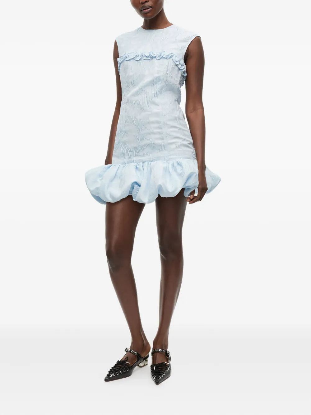 Cloqué Corset Mini Dress