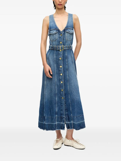 Denim Maxi Dress