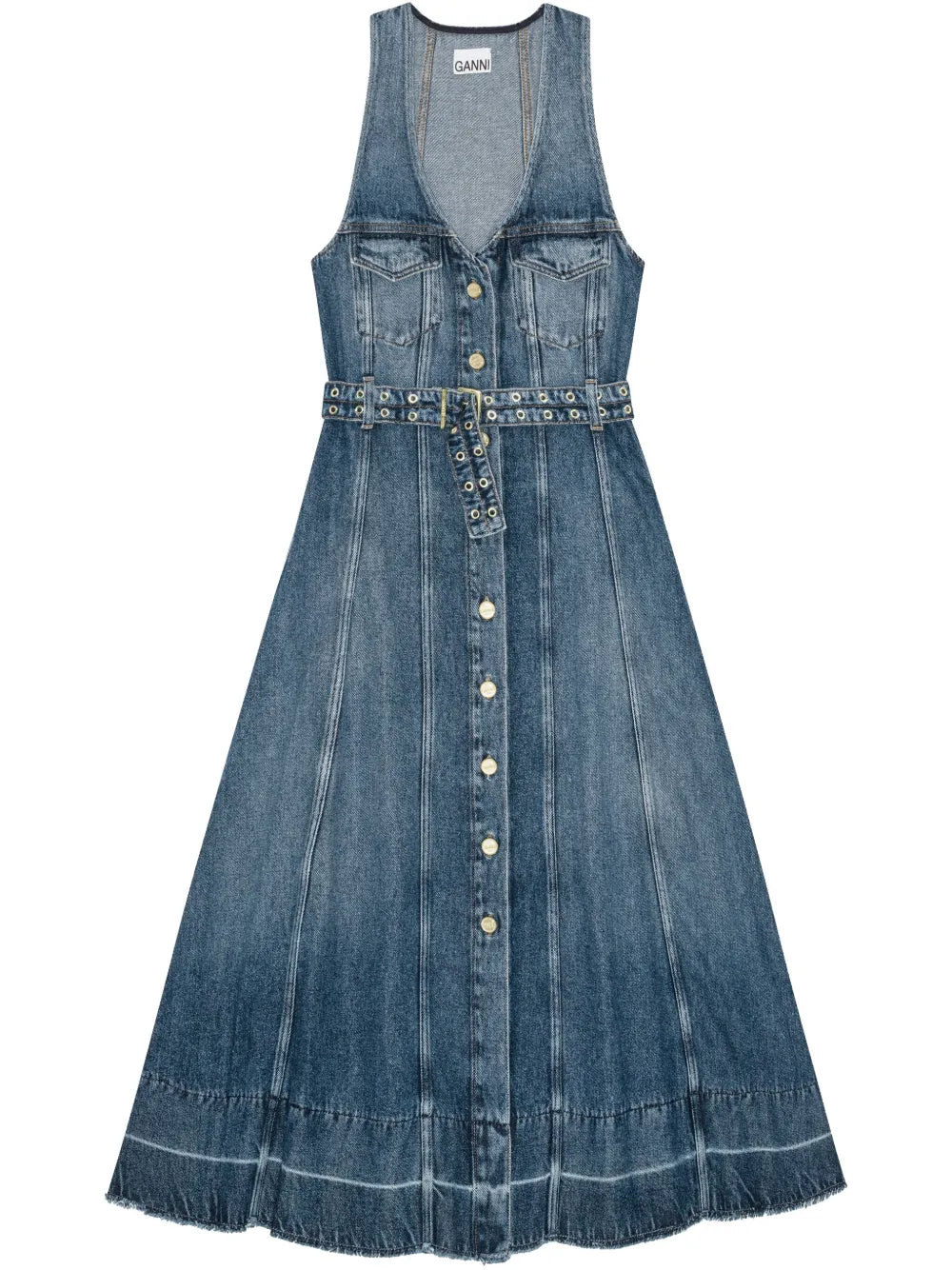 Denim Maxi Dress
