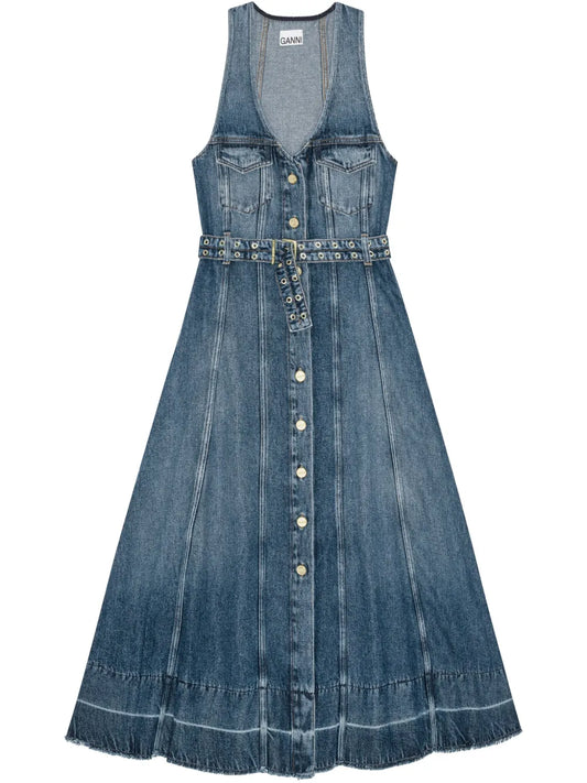 Denim Maxi Dress