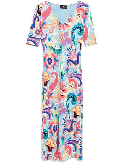 Paisley Midi Dress
