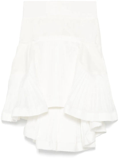 Pleated Mini Skirt