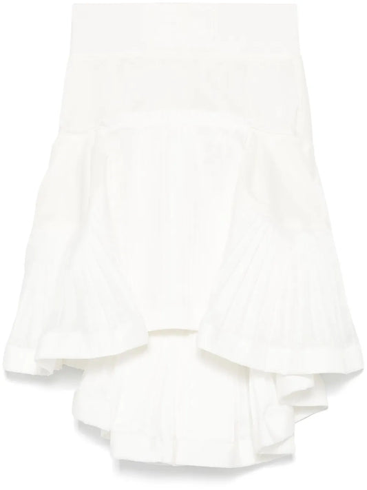 Pleated Mini Skirt