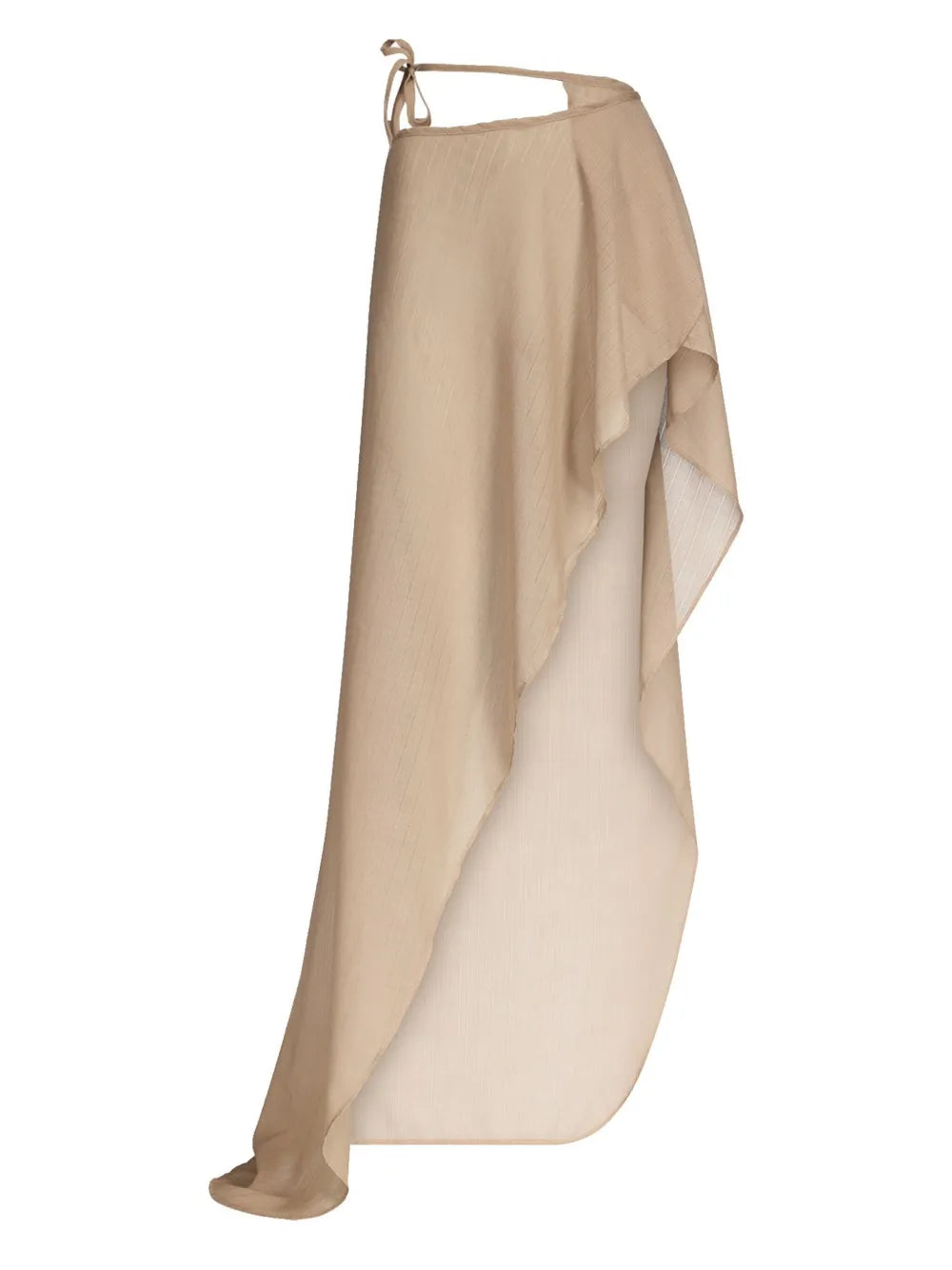 Draped Maxi Skirt