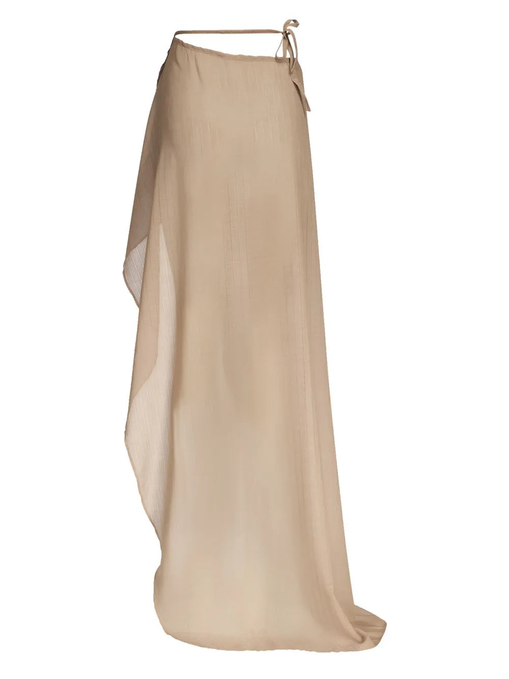 Draped Maxi Skirt