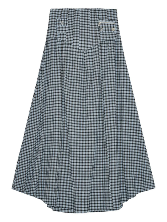 Checkered Skirt