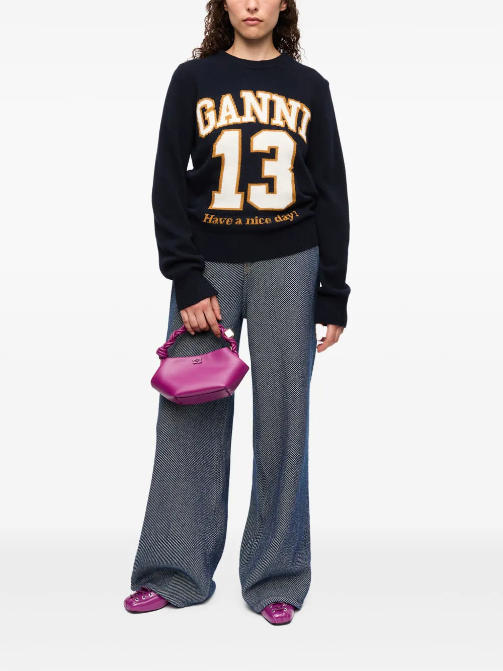 Logo-Jacquard Sweater